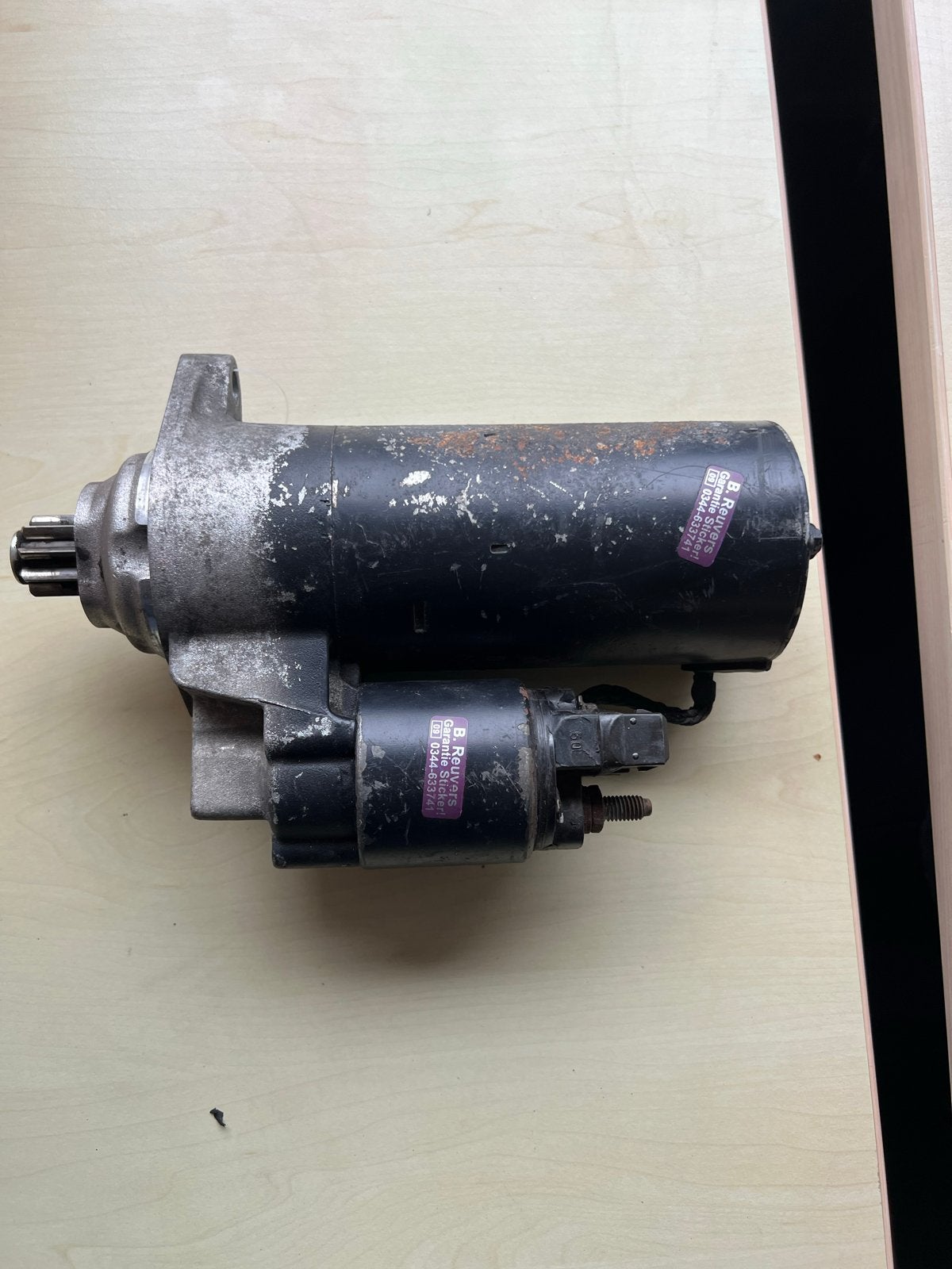 Startmotor voor VW Polo 9N en Golf - Gebruikt Bosch, Ophalen of Verzenden, Gebruikt, Volkswagen