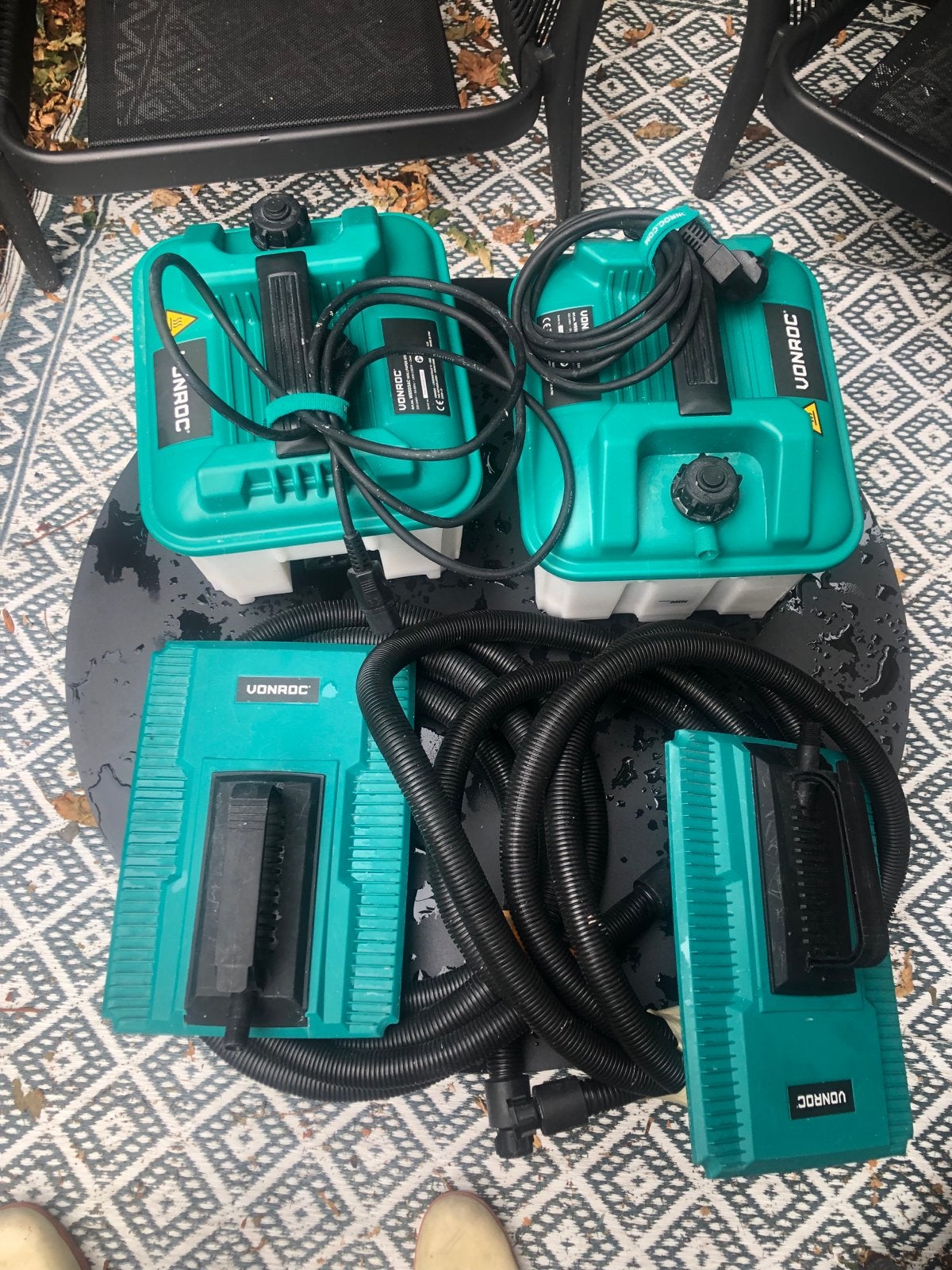 2x Vonroc Behangafstomers 2300W - Prima Staat, Ophalen, Gebruikt, Overige typen