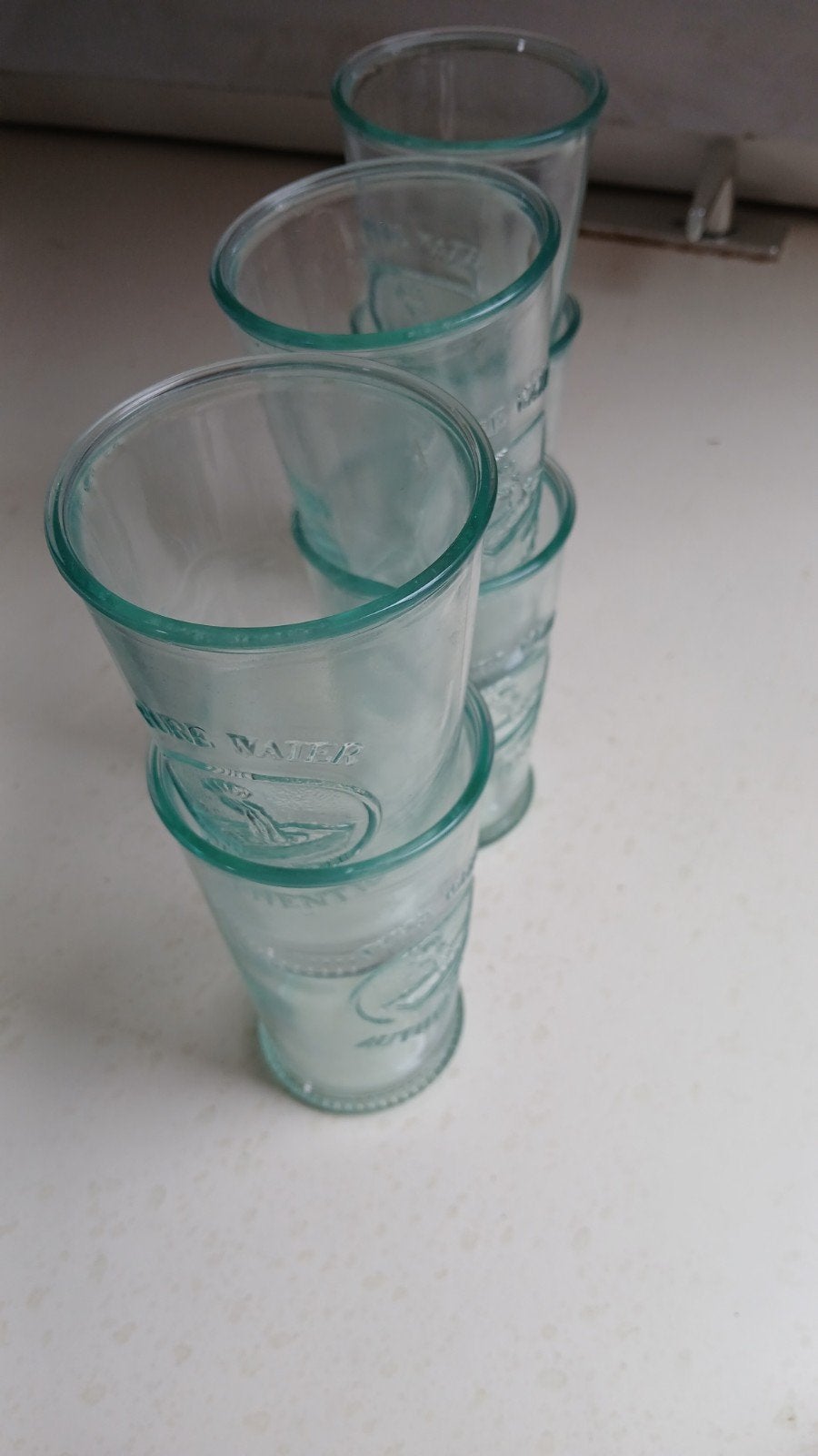 6 authentieke waterglazen, Ophalen of Verzenden, Overige typen