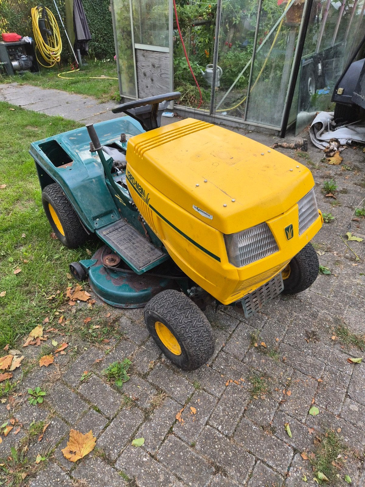 Yard-Man zitmaaier - onderdelen of opmaak, Cirkelmaaier, Gebruikt, Versnellingen, Ophalen of Verzenden
