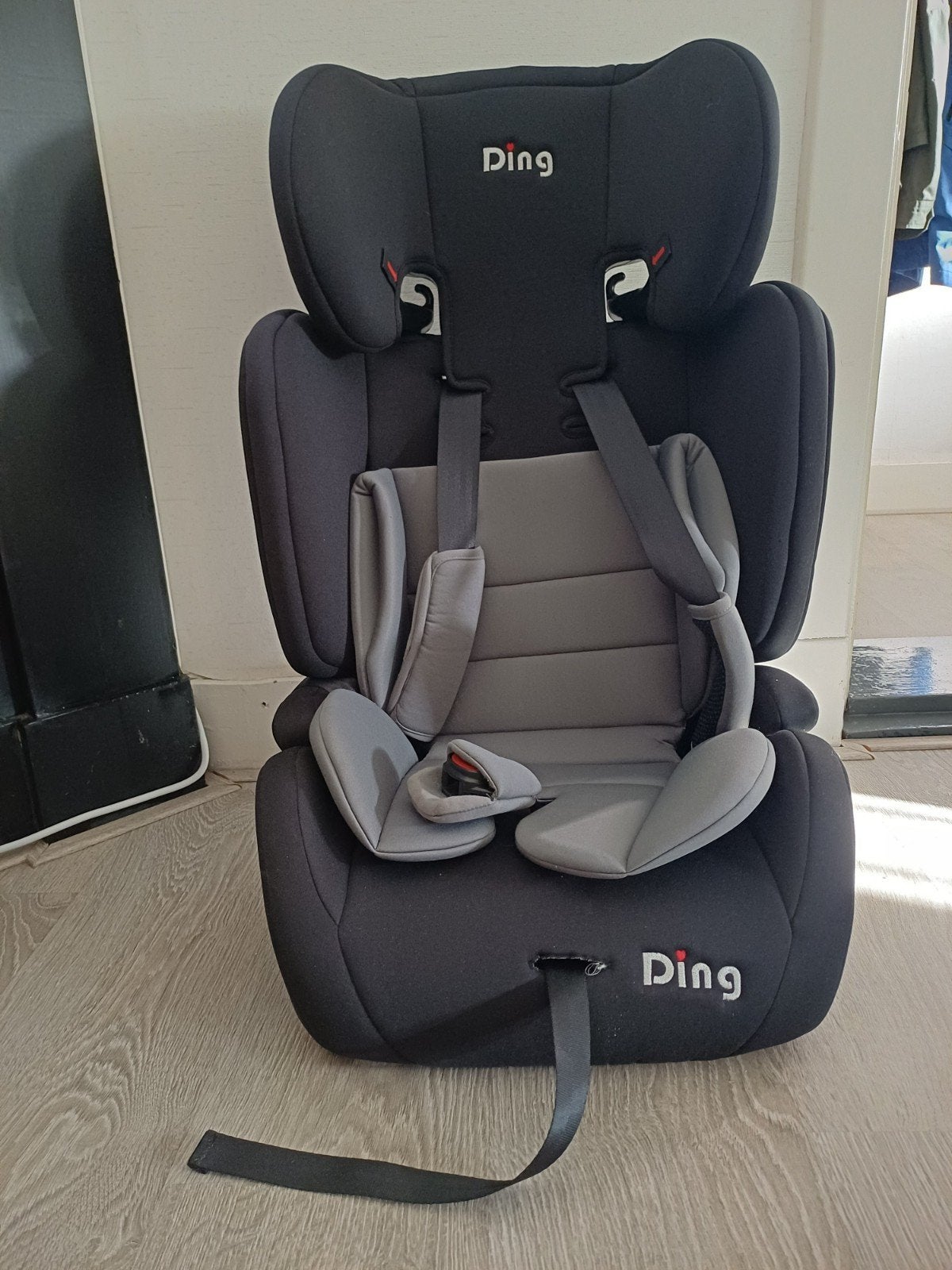 Ding autostoel in goede staat, Autogordel, Verstelbare rugleuning, 9 t/m 18 kg, Zo goed als nieuw