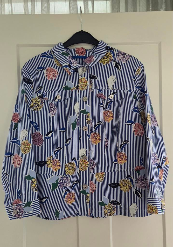 Gerry Weber blouse/jasje maat 44 NIEUW (met kaartje)!!, Blauw, Maat 42/44 (L), Nieuw, Ophalen of Verzenden