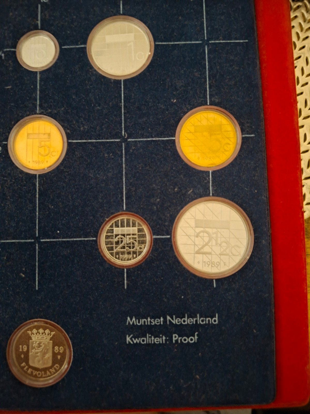 Muntset Nederland 1989 - Kwaliteit: Proof, Postzegels en Munten, Ophalen of Verzenden, Koningin Beatrix, Overige waardes, Setje