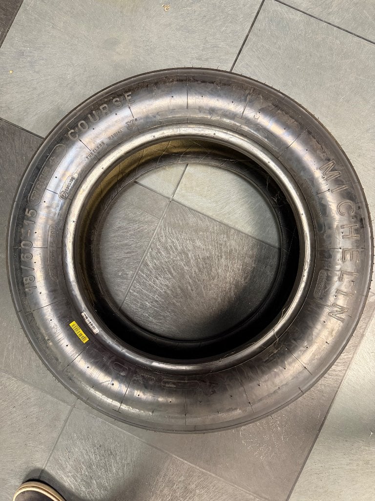 Michelin historic tb15+ 18/60/15, Ophalen, Gebruikt, 15 inch, Band(en)
