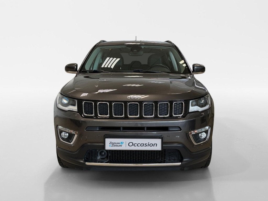 Jeep Compass 1.4 MULTI-AIR | LIMITED | LEDER | DEALERONDERHO, Auto's, Jeep, Voorwielaandrijving, 12 maanden, 450 kg, Gebruikt