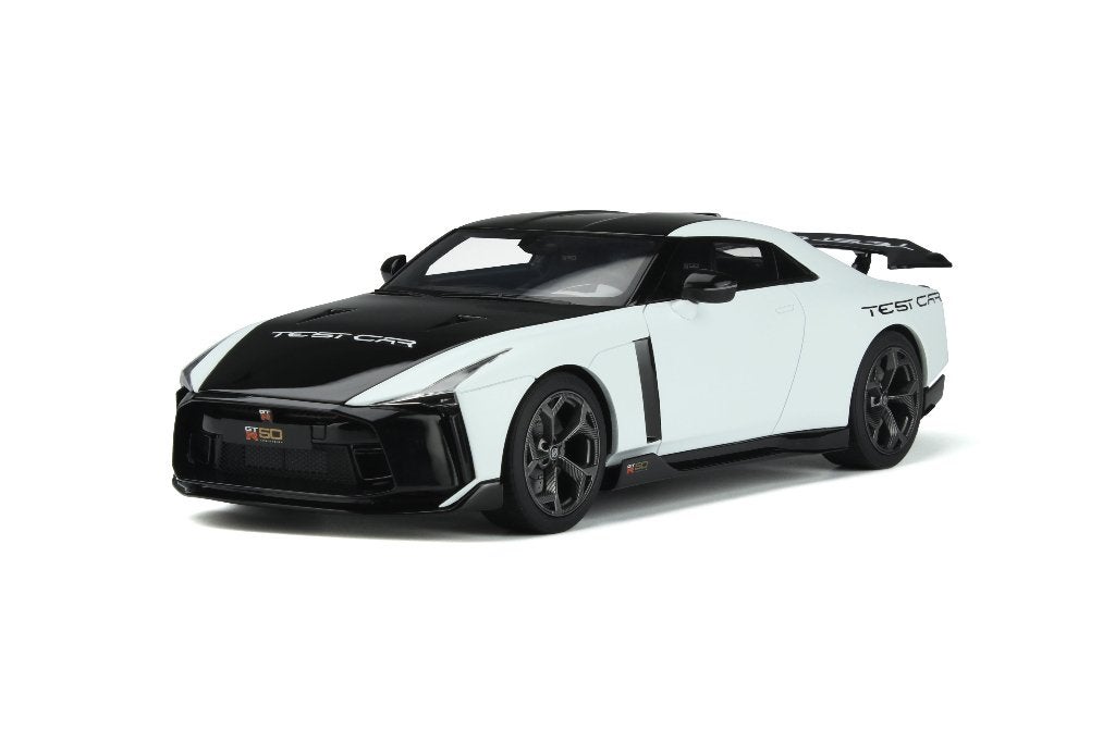 Nissan GT-R50 by Italdesign Nismo Tuning Wit GT Spirit GT853, Hobby en Vrije tijd, Modelauto's | 1:18, Overige merken, Auto, Verzenden
