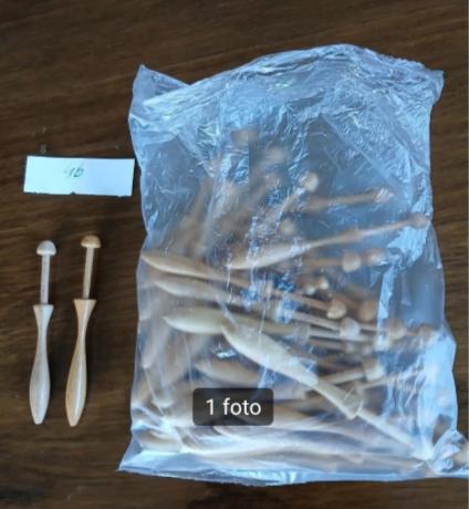 kantklos klossen, Ophalen of Verzenden, Gebruikt, Klos(sen)