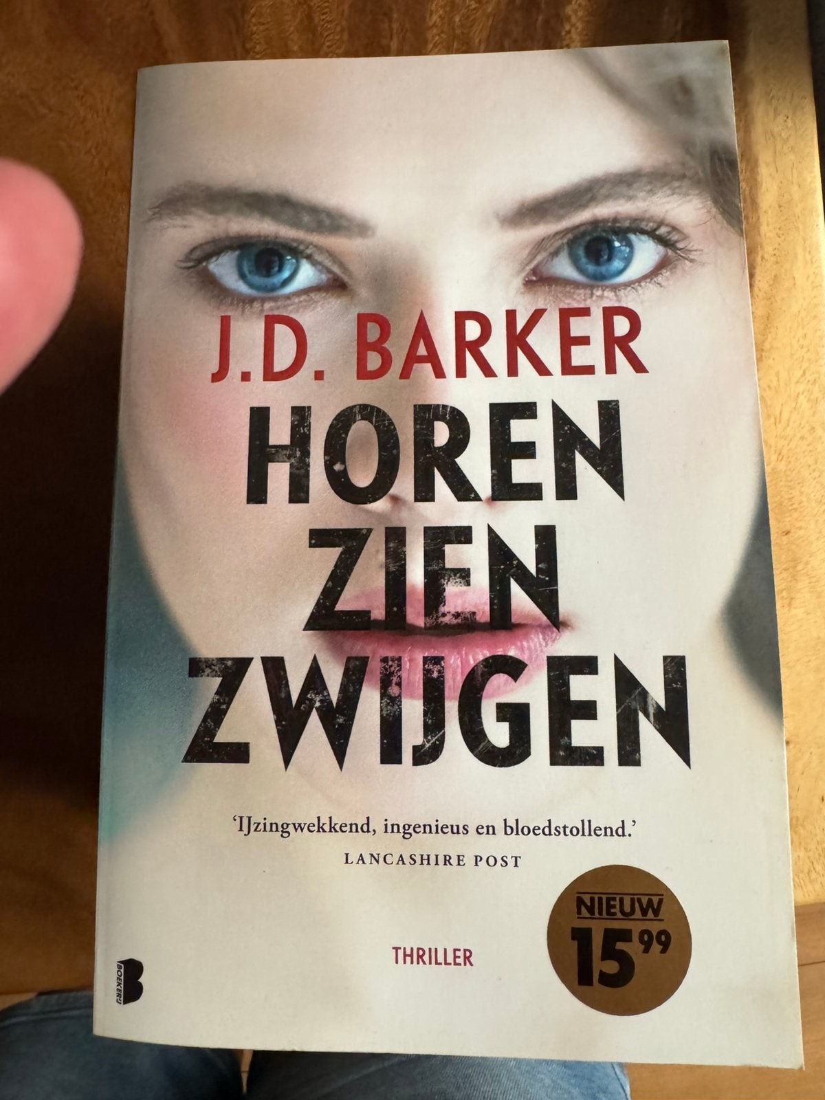Bloedstollende thrillers van J.D Barker, Boeken, Ophalen of Verzenden, Zo goed als nieuw