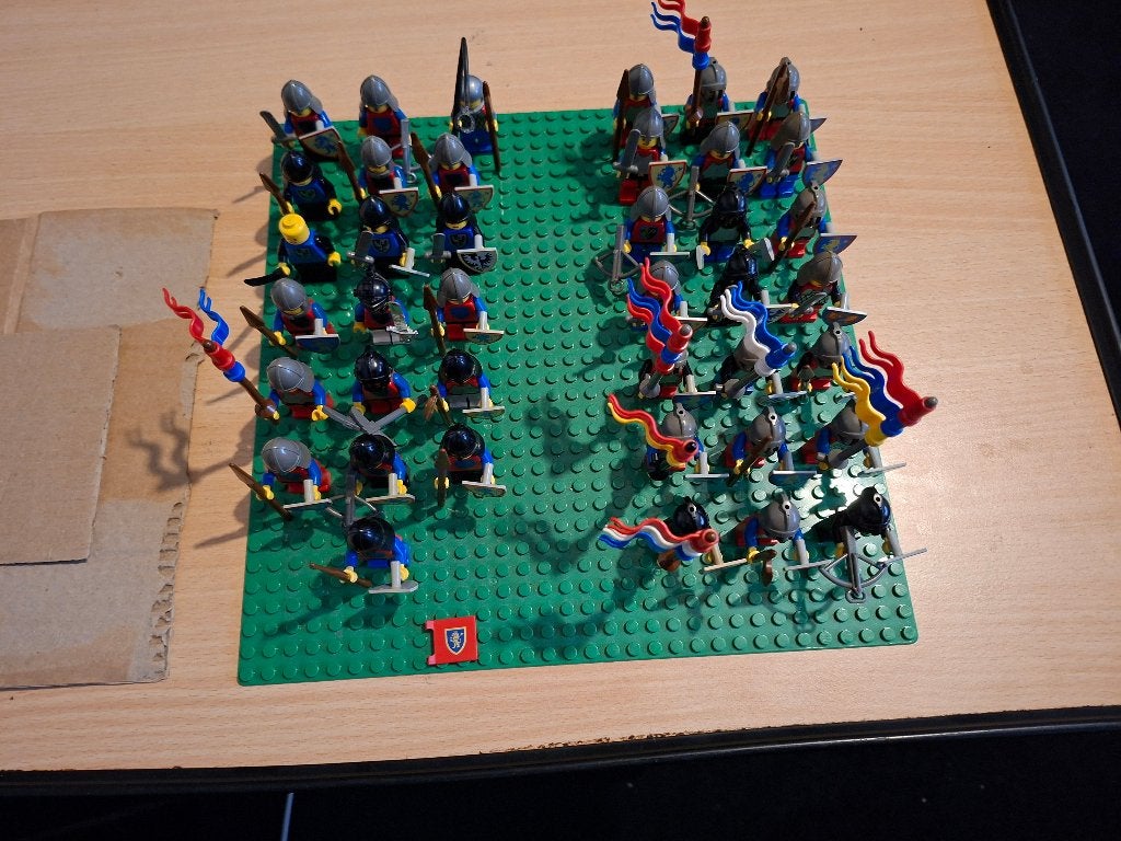 Lego ridder lot 40 complete figuren!, Gebruikt, Lego, Ophalen of Verzenden, Minifiguur