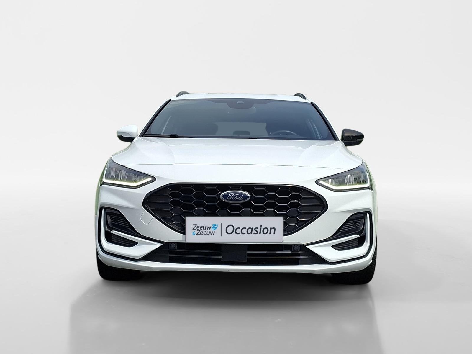 Ford Focus Wagon 1.0 EcoBoost Hybrid ST Line X 155Pk | NL-Au, Gebruikt, Wit, Origineel Nederlands, 19 km/l