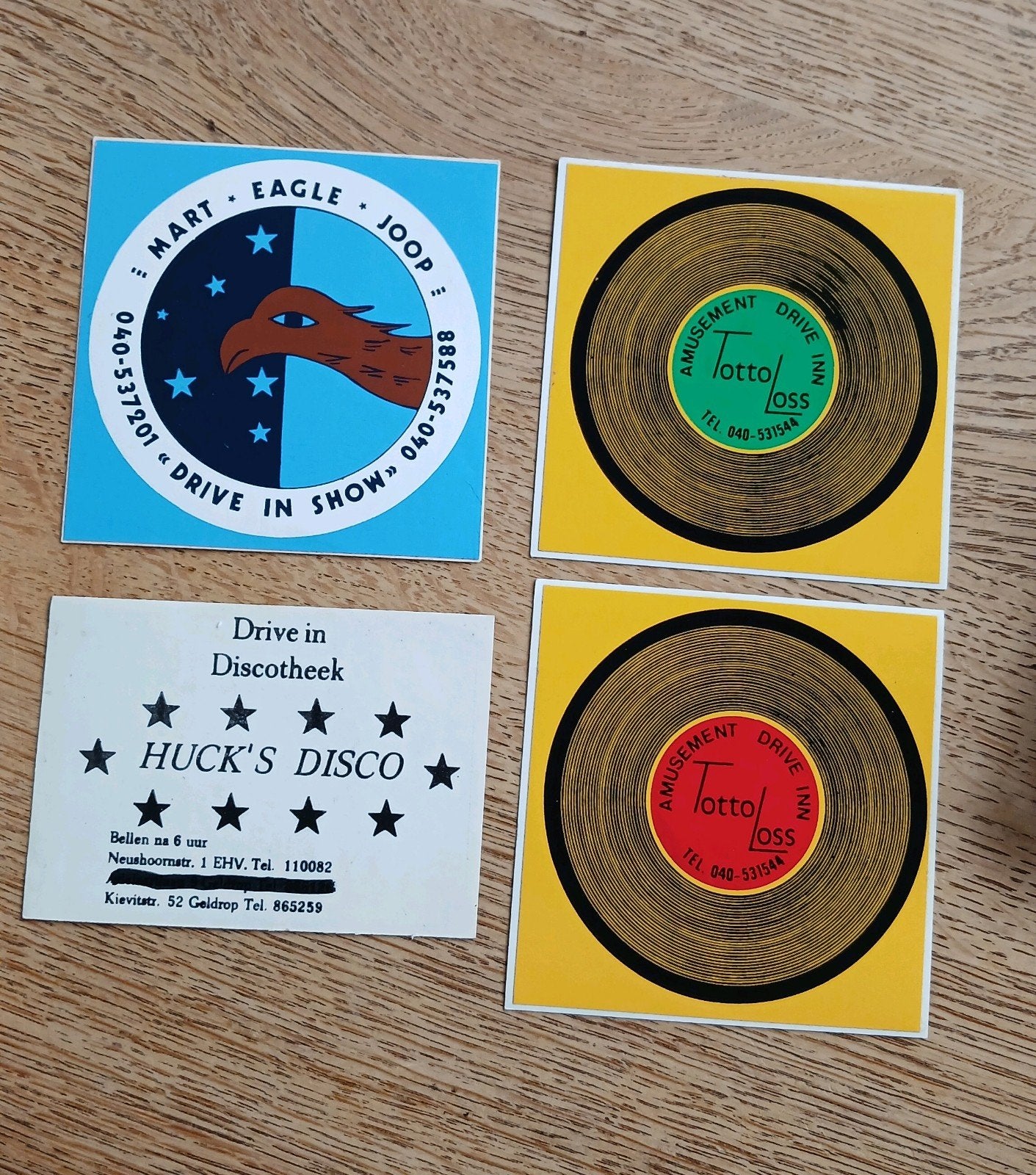 Stickers EINDHOVEN Drive-In Show Disco amusement, Ophalen of Verzenden