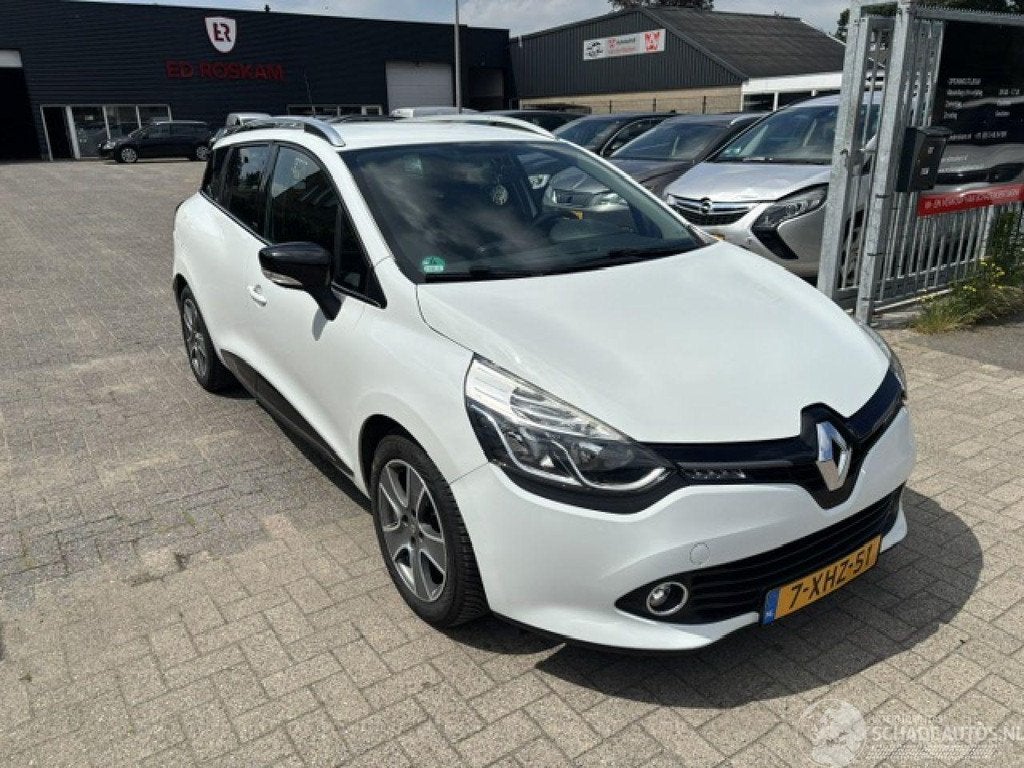 Renault Clio 0.9 TCe Night&Day (bj 2014), Renault Deutschland AG, Renault, Wit, Stationwagon