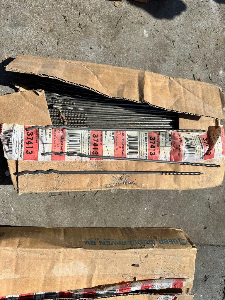 > 400 spouwankers 275x4 RVS A4, 250 mm of meer, Overige typen, Nieuw, Ophalen of Verzenden