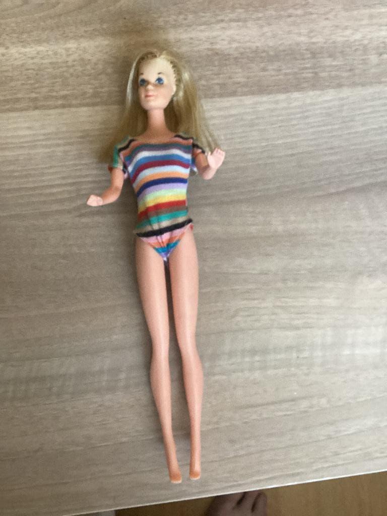 Vintage Barbie 1968, Ophalen of Verzenden, Gebruikt, Babypop
