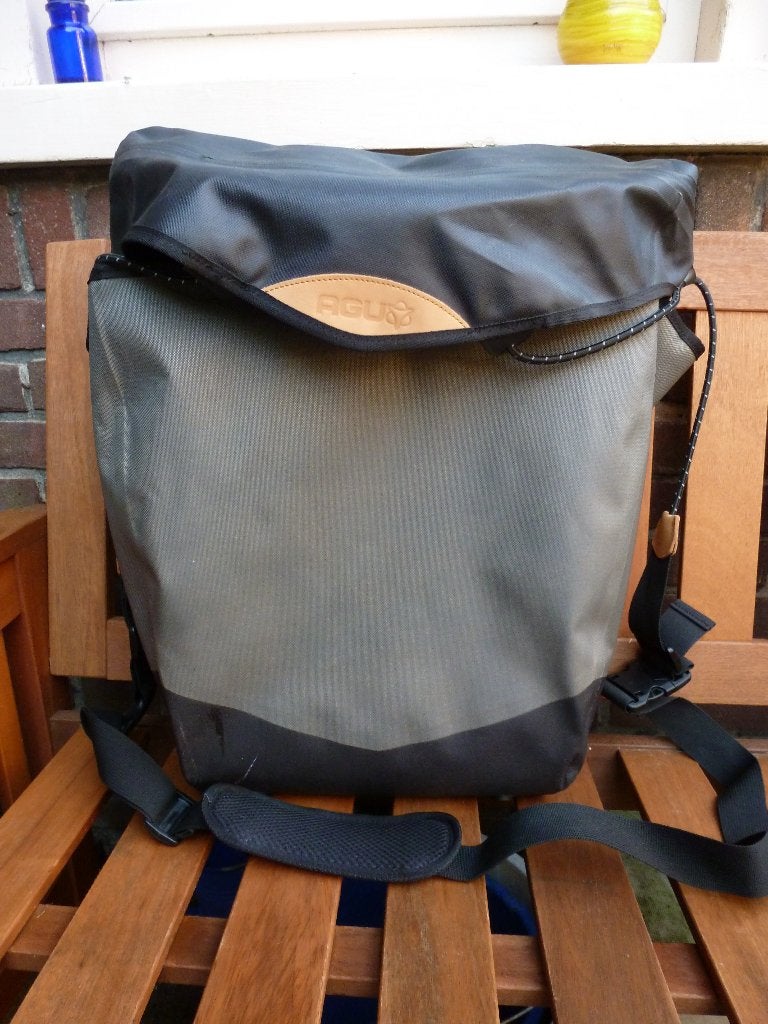 Agu fietstas 30 x 15 x 45 cm, Fietsen en Brommers, Ophalen of Verzenden, Gebruikt, AGU