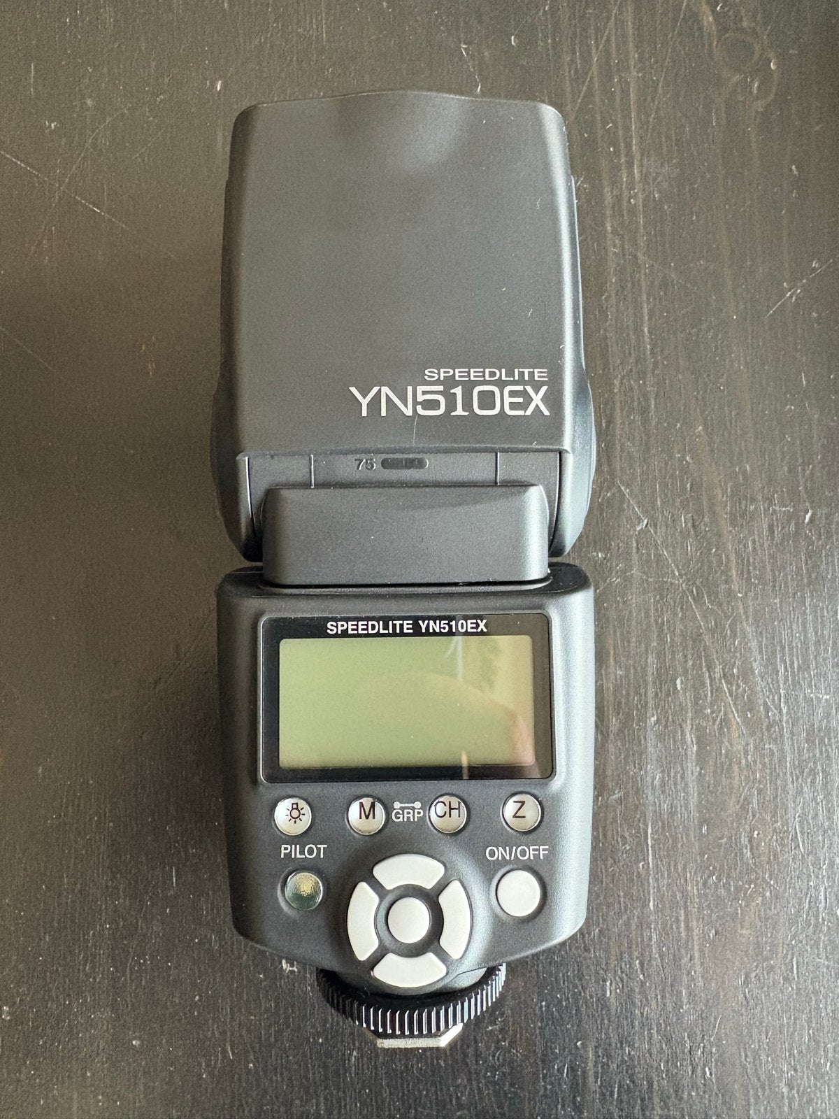 Yongnuo Speedlite YN510EX flitser voor Canon, Ophalen of Verzenden, Zo goed als nieuw, Overige merken, Kantelbaar