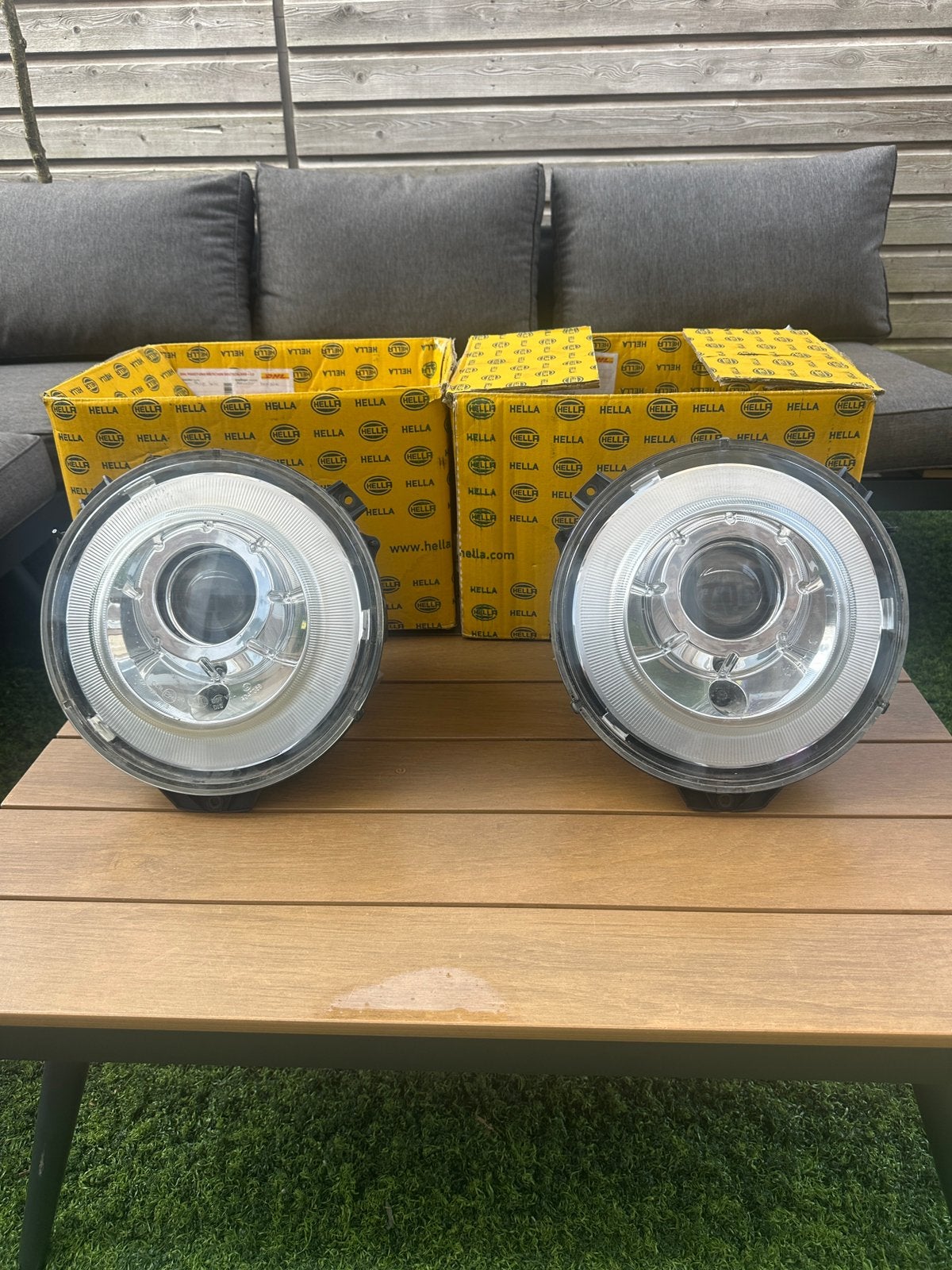 Originele Mercedes-Benz G-klasse W463 xenon koplampen set, Ophalen of Verzenden, Mercedes-Benz