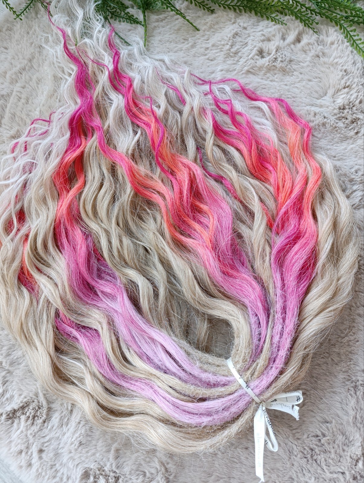 Dreadkrullen (dreadlocks) fullhead set, 60 DE, Ophalen of Verzenden, Nieuw, Pruik of Haarverlenging