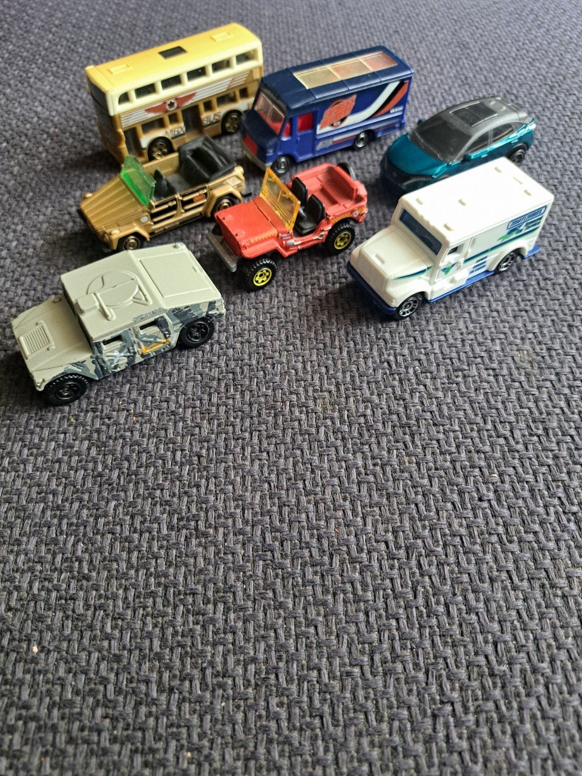 7 x matchbox mattel modellen, Auto, Thailand, Ophalen of Verzenden, N.b
