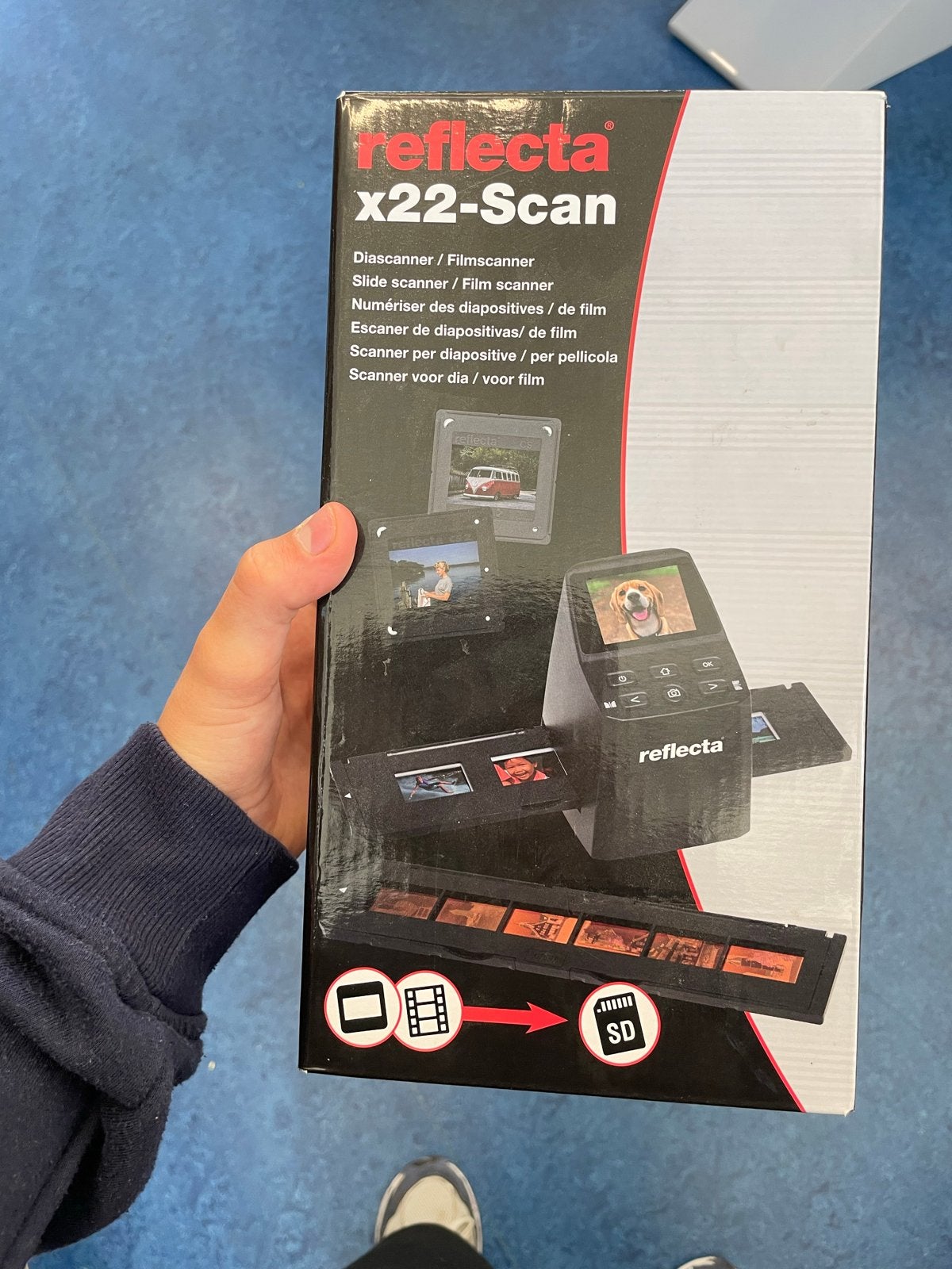 Reflecta x22-Scan Diascanner / Filmscanner, Computers en Software, Scanners, Ophalen of Verzenden, Nieuw, Diascanner, Overige