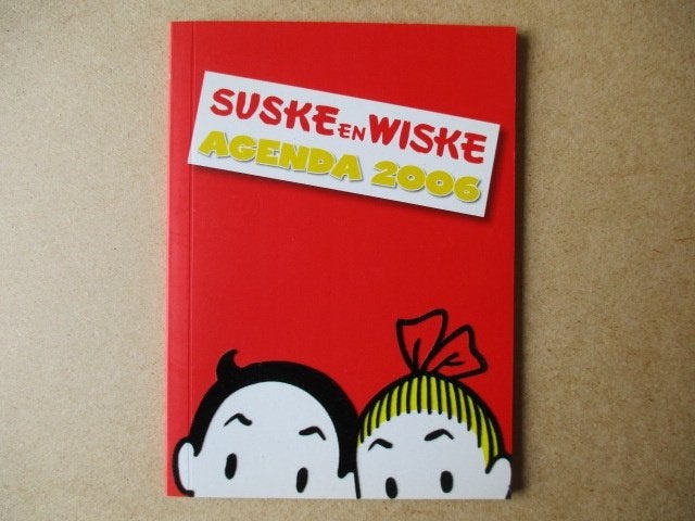 adv10342 suske en wiske agenda, Verzamelen, Ophalen, Suske en Wiske, Gebruikt, Overige typen