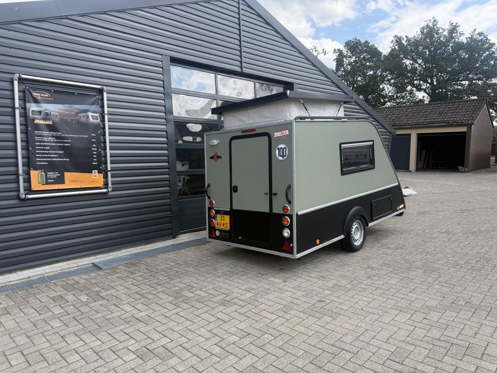 Kip Shelter Plus 2X LUIFEL|VOORTENT|900KG|2xSERVICELUIK, Standaardzit, Kip, Tot en met 2, Bedrijf