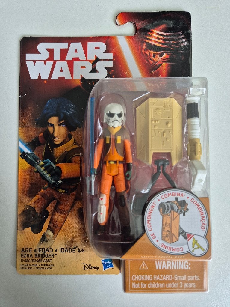 Star Wars TFA Ezra Bridger with Helmet on, Verzamelen, Ophalen of Verzenden, Nieuw, Actiefiguurtje