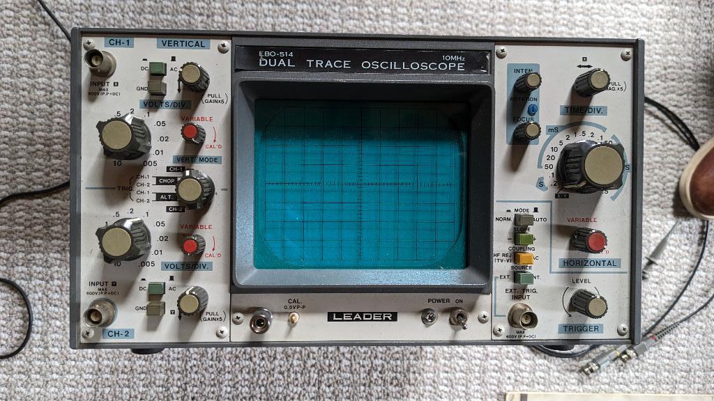 LEADER osciloscoop LBO-514, Doe-het-zelf en Verbouw, Meetapparatuur, Ophalen, Gebruikt