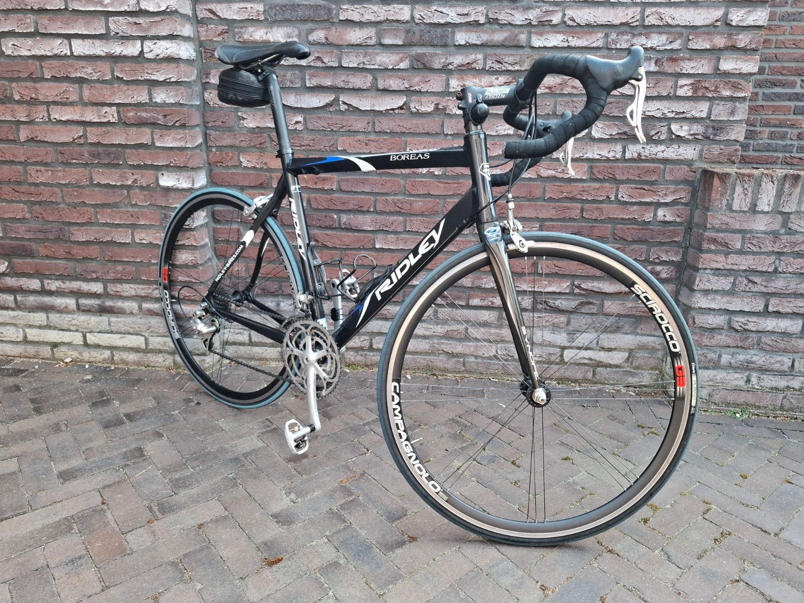 Ridley Boreas Racefiets - Framemaat 56 cm, 28 inch, Gebruikt, Carbon, Velgrem