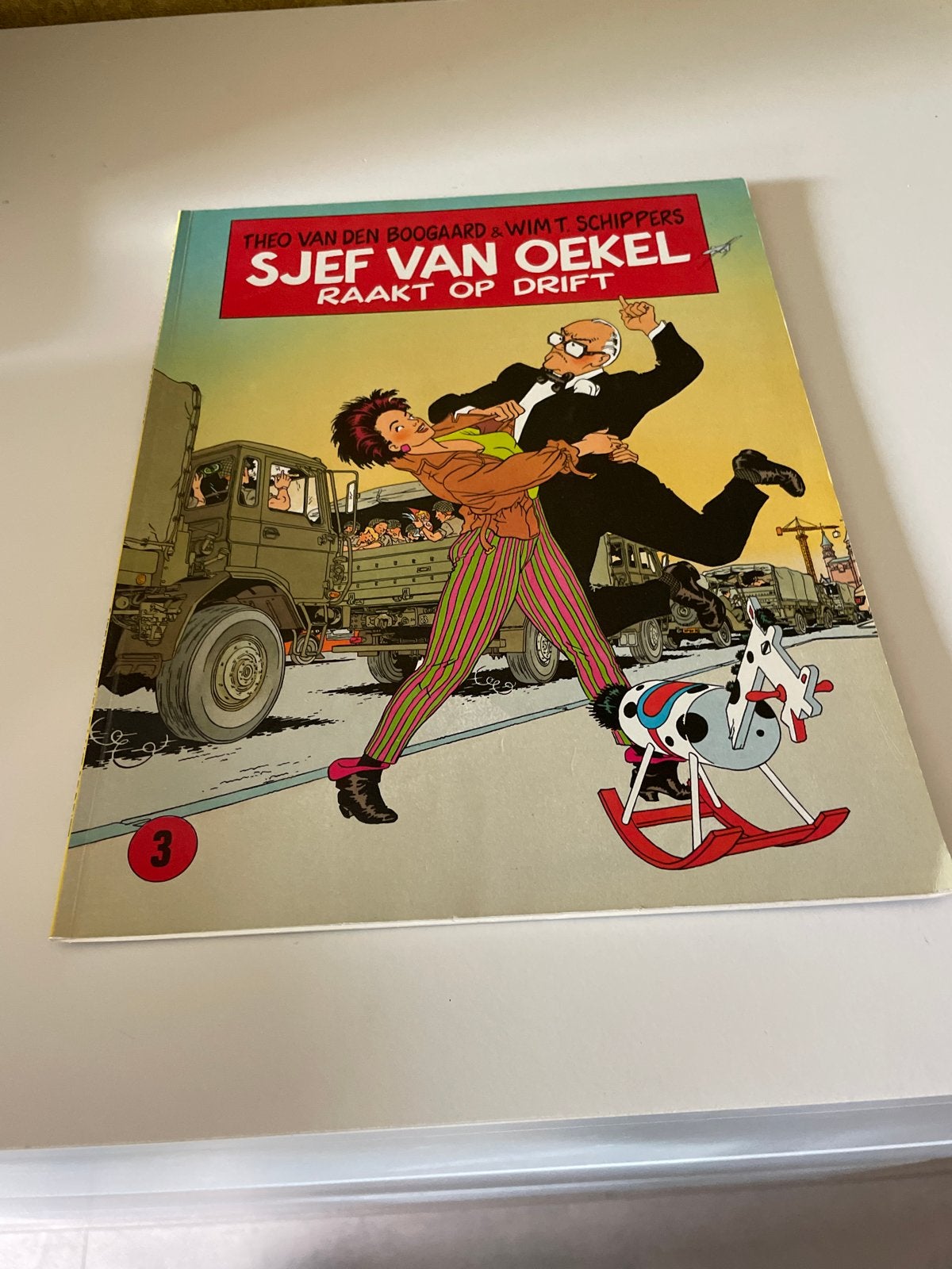 Sjef van Oekel raakt op drift - Stripboek nr. 3, Eén stripboek, Ophalen of Verzenden, Gelezen