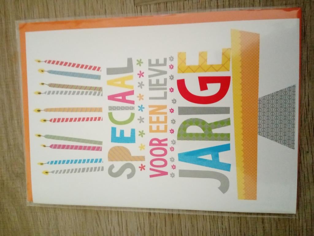 Veel verschillende kaarten (60% gaat naar het goede doel), Ophalen, Brief