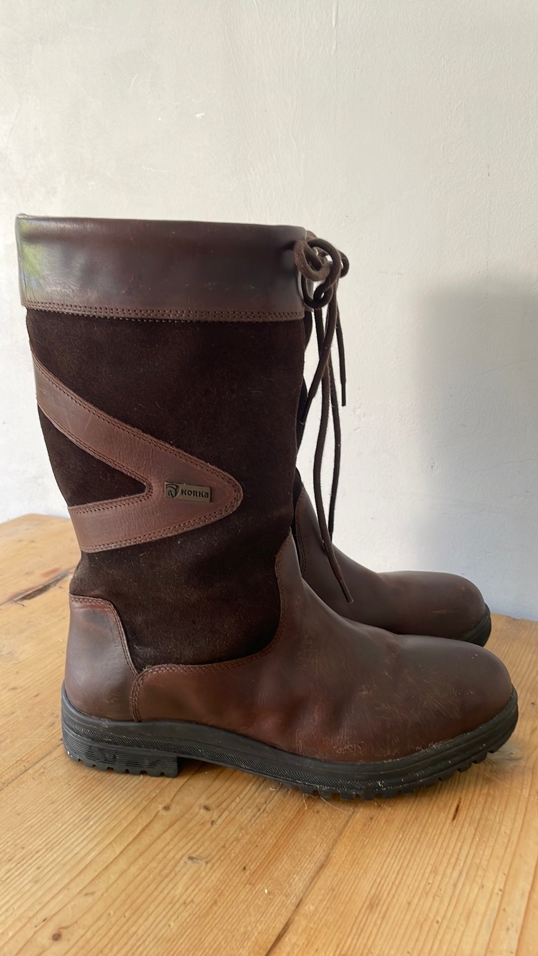 Horka outdoor laarzen, waterproof, maat 39, Hoge laarzen, Bruin, Ophalen of Verzenden, Zo goed als nieuw