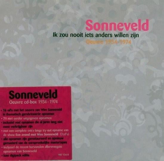 Wim Sonneveld – Ik Zou Nooit Iets Anders Willen Zijn, Cd's en Dvd's, Cd's | Nederlandstalig, Ophalen of Verzenden, Nieuw in verpakking