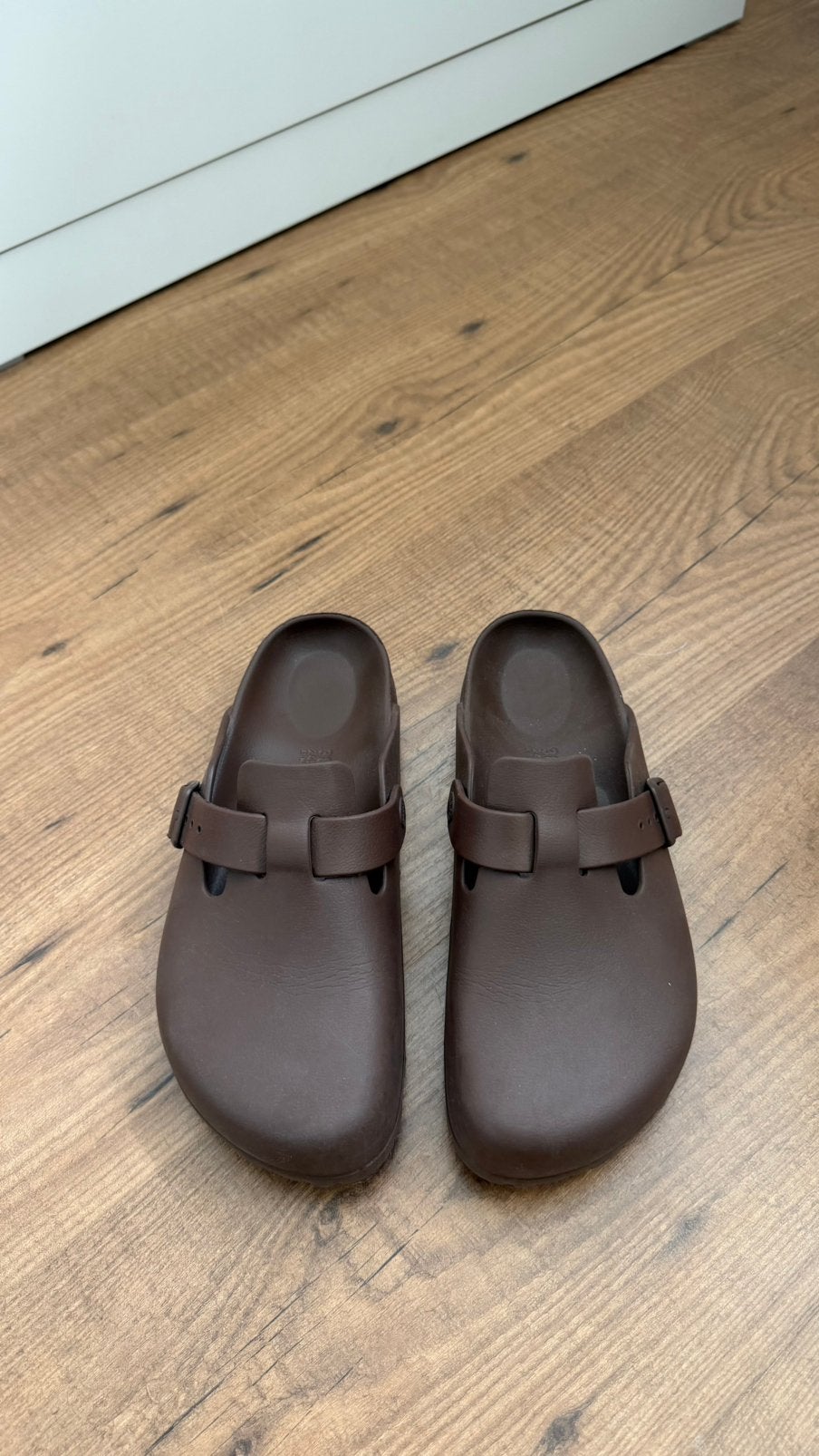 Birkenstock maat 38, Bruin, Instappers, Ophalen of Verzenden, Zo goed als nieuw