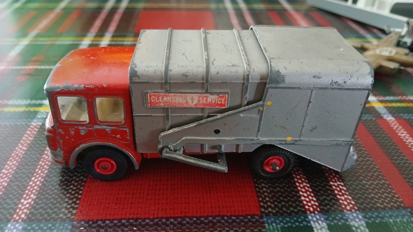 Matchbox Lesney vuilniswagen - Vintage speelgoed, Ophalen of Verzenden, Gebruikt