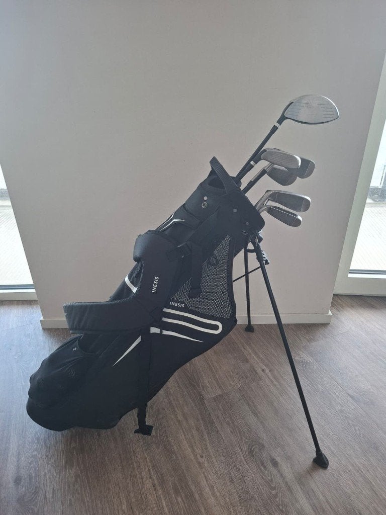 Inesis 100 damesgolfset – 7 clubs inclusief golftas, Sport en Fitness, Ophalen, Zo goed als nieuw, Set, Overige merken