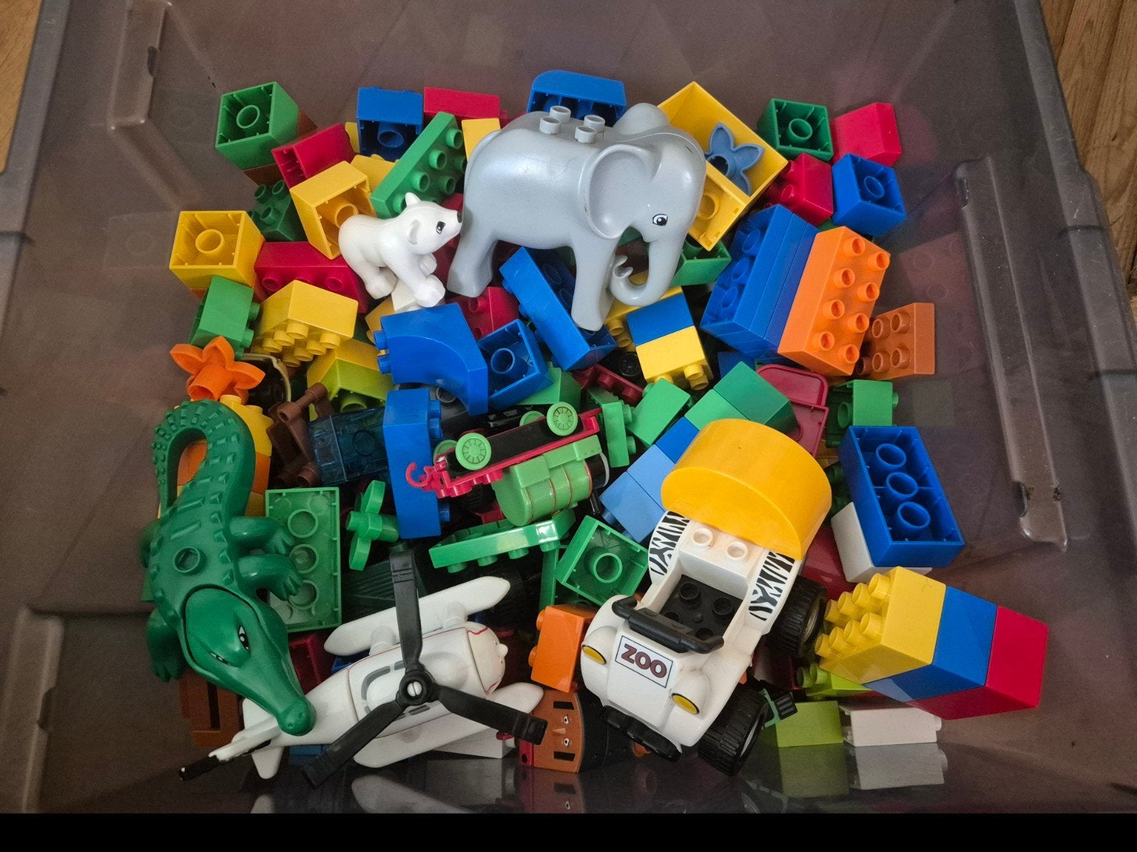 Doos vol met duplo, Ophalen of Verzenden, Gebruikt