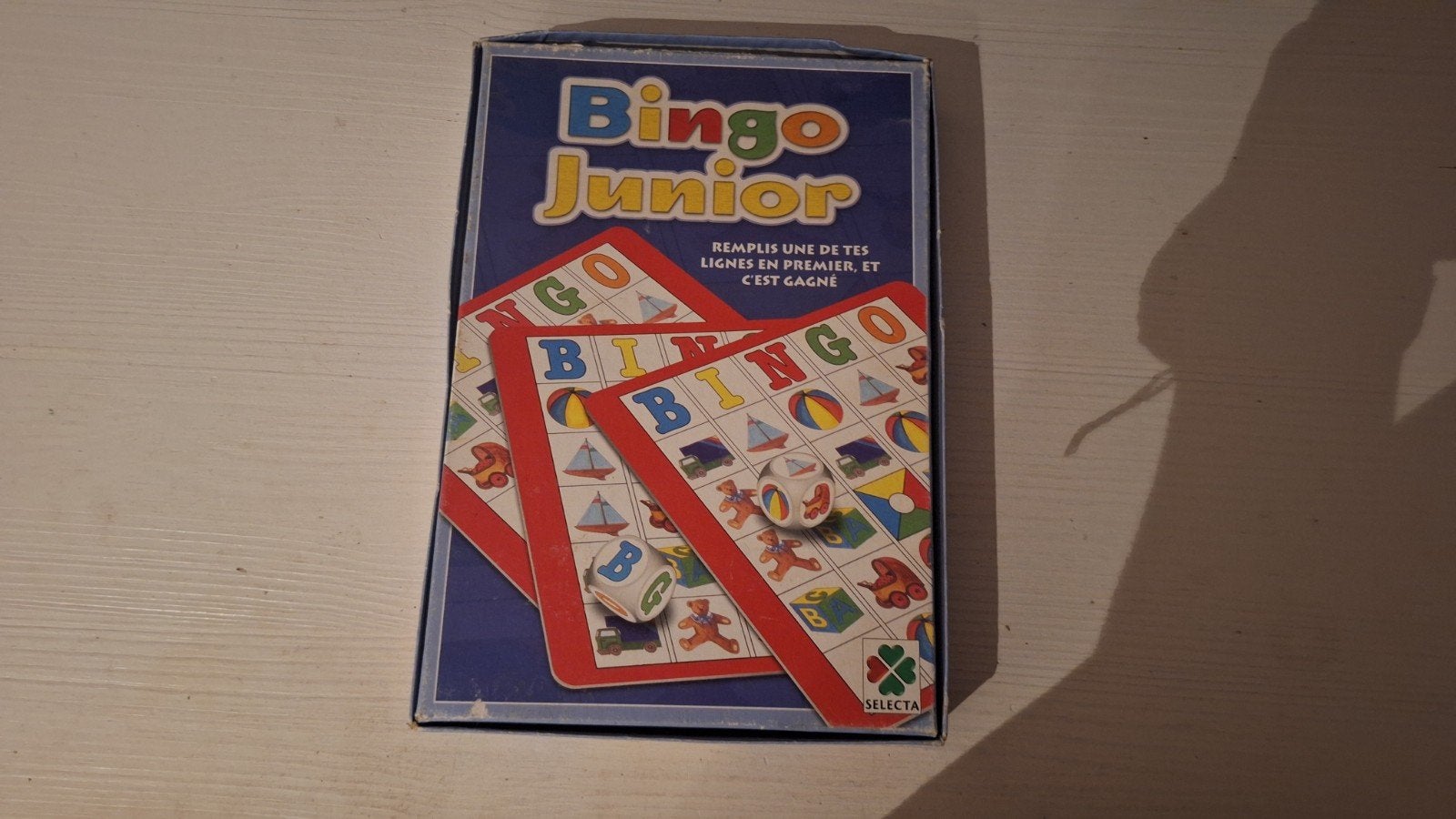 Kinder Bingo / Bingo Junior - Selecta, Een of twee spelers, Ophalen of Verzenden, Gebruikt, Selecta