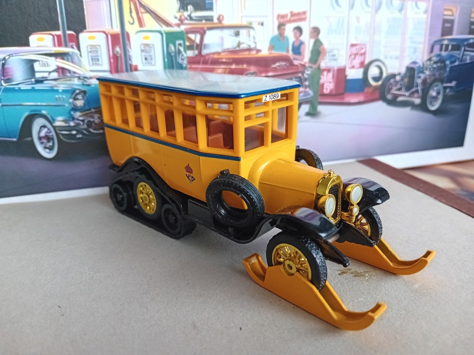 Scania Vabis Autobus Zweden Schaal 1:50 Model, Ophalen of Verzenden