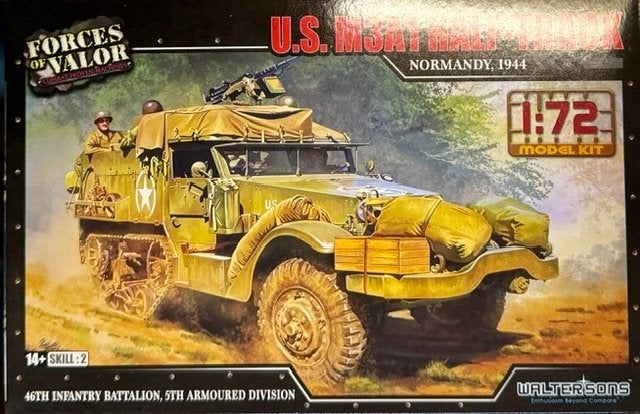Coelianmodels, FoV, 7, M3A1 Half Track, 1/72, € 12,99, Overige merken, Nieuw, Ophalen of Verzenden, Tank