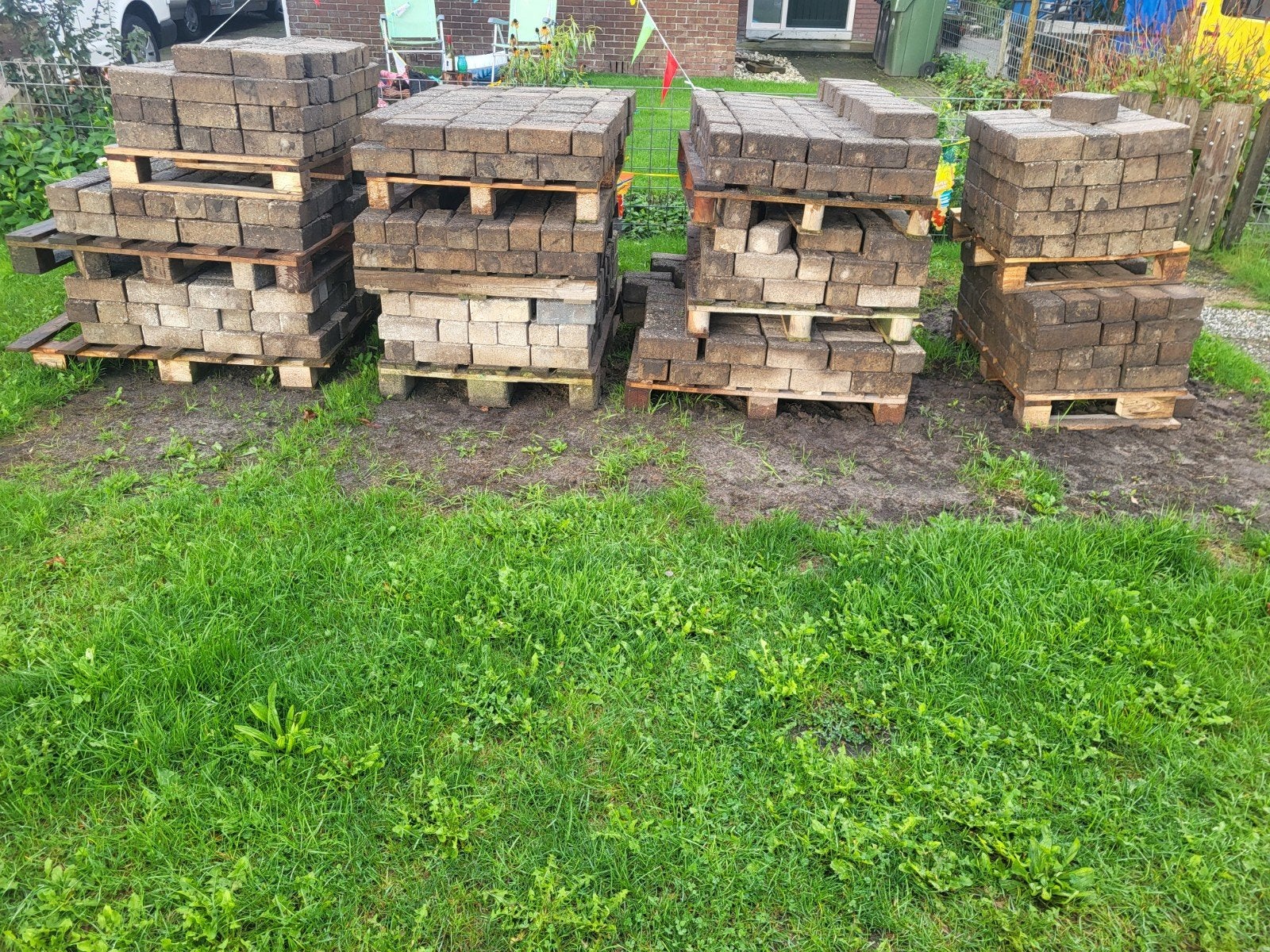 Beton klinkers, Ophalen, Gebruikt, Klinkers, 10 m² of meer