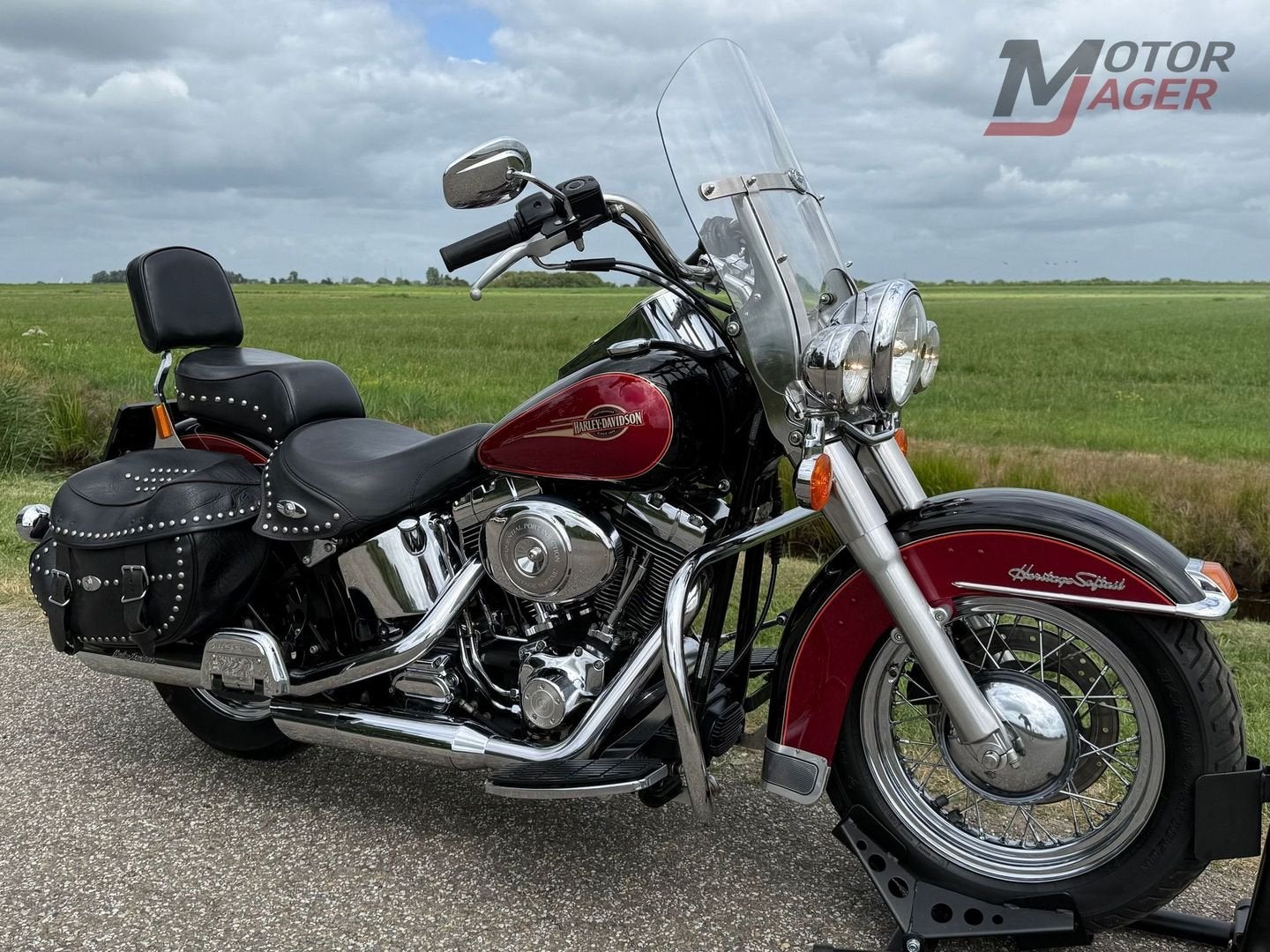HARLEY-DAVIDSON heritage, 2 cilinders, HARLEY-DAVIDSON, Info@motorjager.nl, Motorrijbewijs A