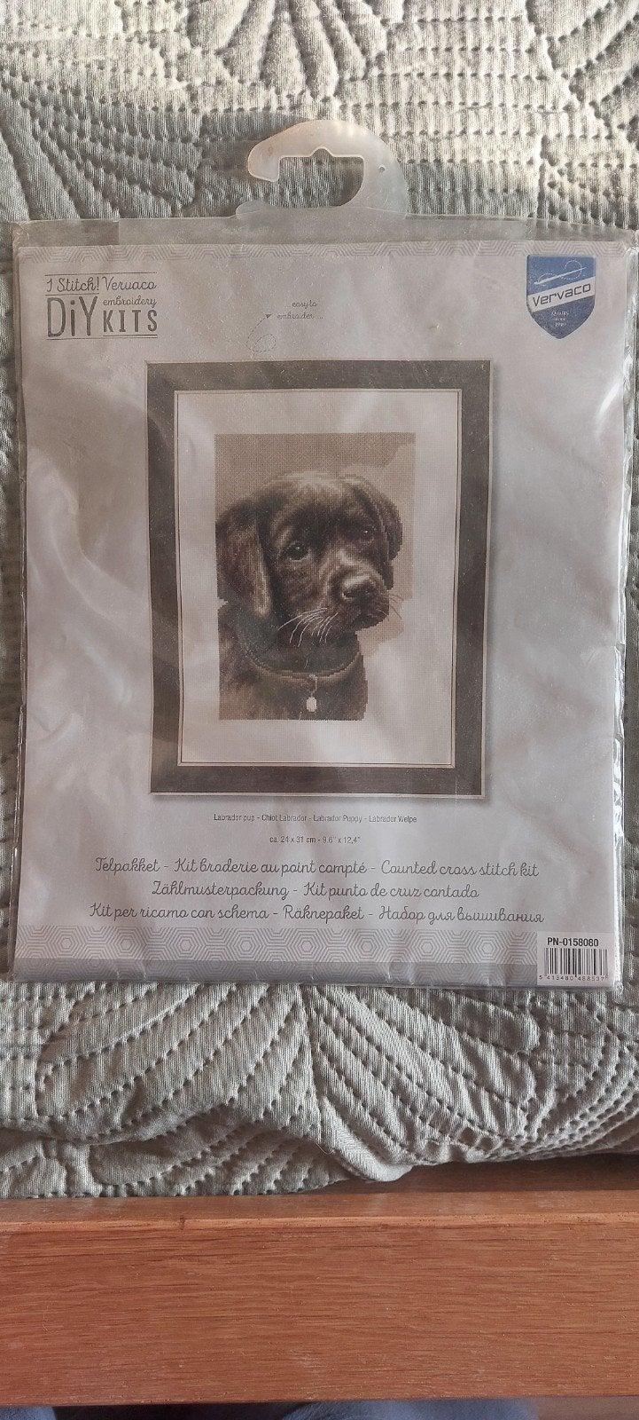 Telpakket Labrador pup Nieuw!, Ophalen of Verzenden, Nieuw, Handborduren, Patroon