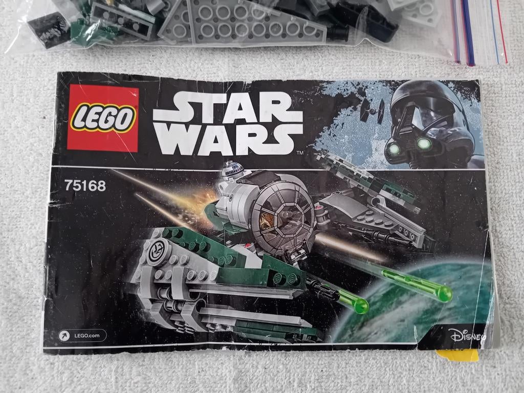 Lego Star Wars - Yoda's Jedi Starfight - 75168, Compleet, Gebruikt, Star Wars, Lego