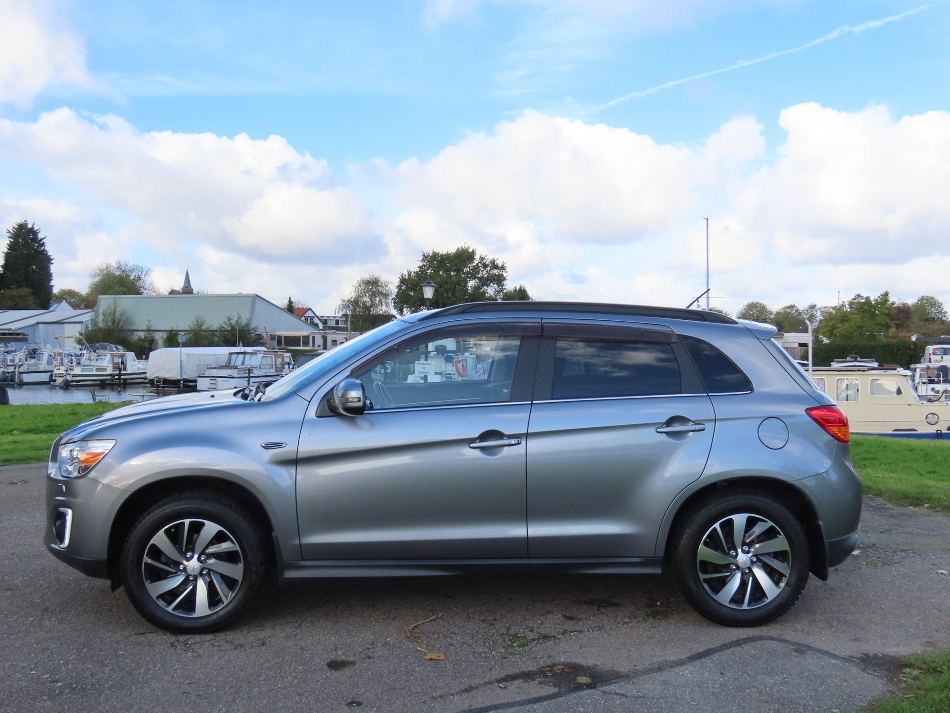 Mitsubishi ASX 1.6 Cleartec Intense+ *Camera *Navi *Cruise *, Auto's, Voorwielaandrijving, Stof, Gebruikt, Zwart