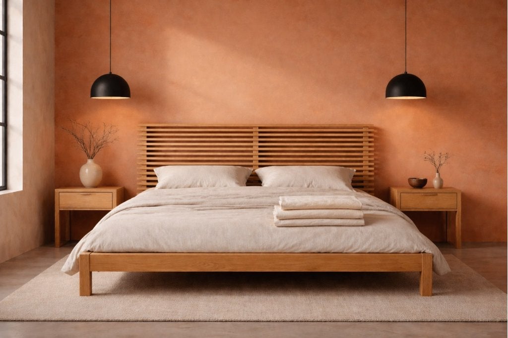 Bed Silva – massief essenhout, compleet, nieuw, Huis en Inrichting, Slaapkamer | Bedden, Wonello, Geilenkirchenerstrasse 31, 52538 Birgden-Gangelt Duitsland
