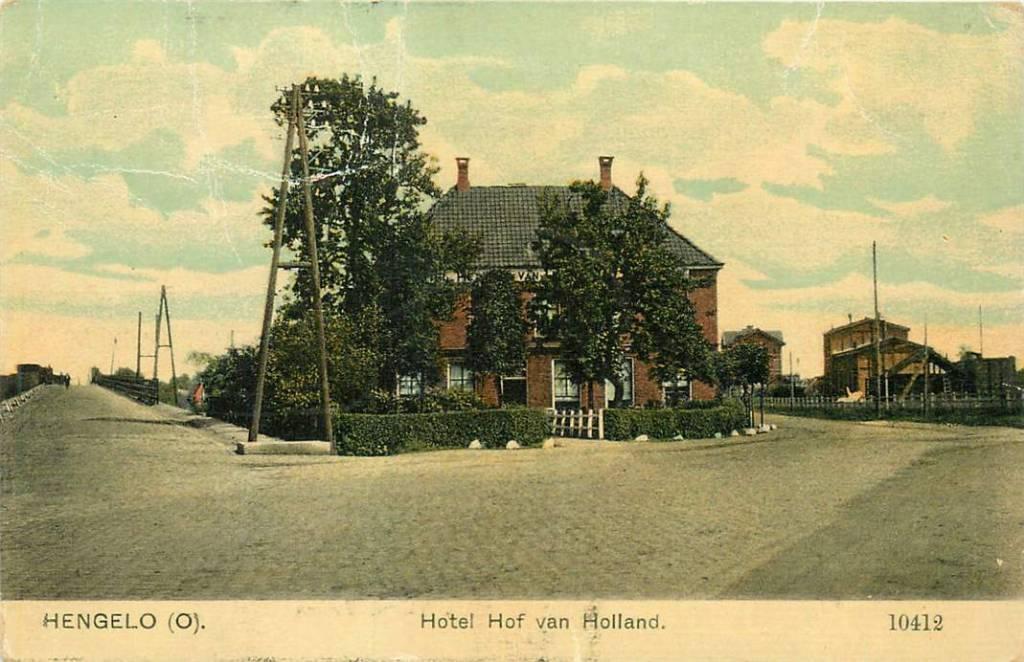 381-326-031 Hengelo Hotel Hof van Holland, Verzenden, Voor 1920, Overijssel