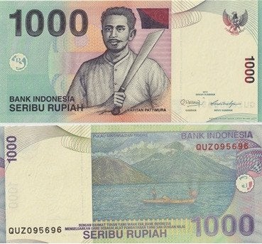 INDONESIE 2011 1000 rupiah #141k UNC, Verzenden, Zuidoost-Azië, Los biljet