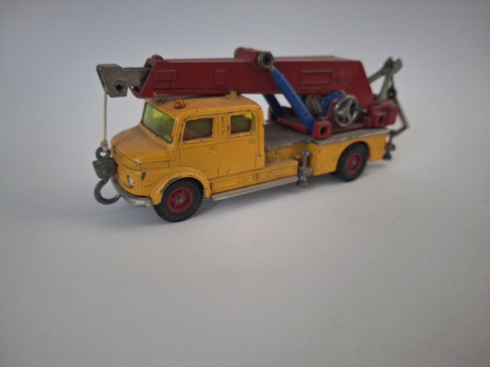 Vintage Siku V293 Mercedes Benz Kraanwagen, Ophalen of Verzenden, Gebruikt