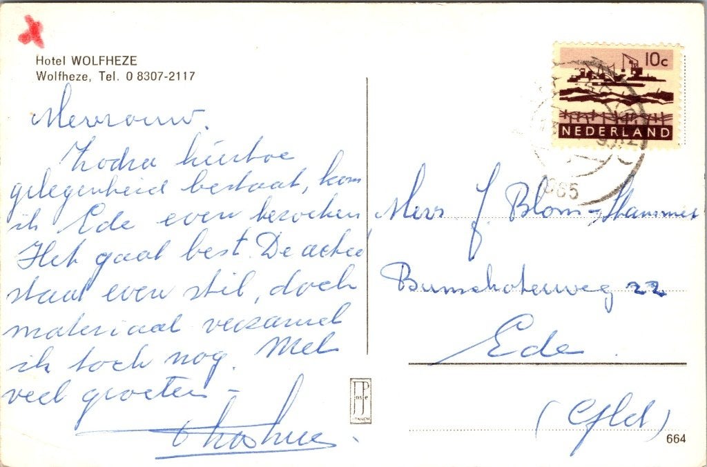 Oosterbeek - 12 oude ansichtkaarten V, Verzenden, 1960 tot 1980, Gelopen, Gelderland
